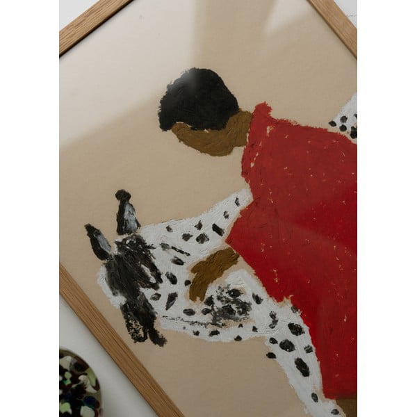 Poster 30x40 cm Spotted Horse – Isabelle Vandeplassche – The Poster Club-image-2