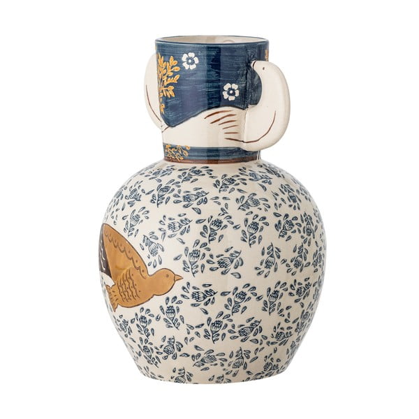 Vază din gresie pictată manual (înălțime 23,5 cm) Hezha – Bloomingville-image-4
