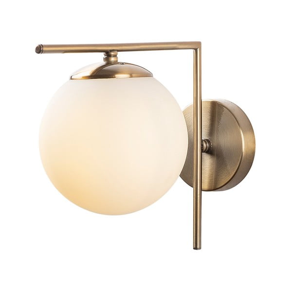 Aplică de perete albă/aurie ø 15 cm Antique – Opviq lights
