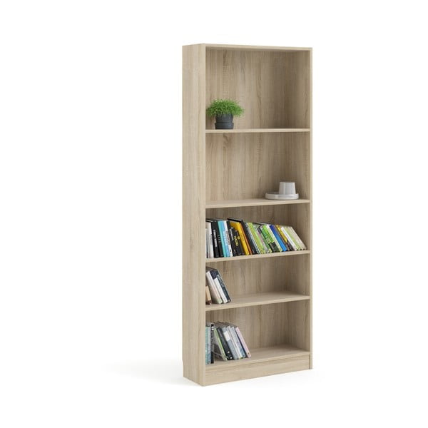 Bibliotecă Tvilum Basic, 79x203 cm, alb-image-4