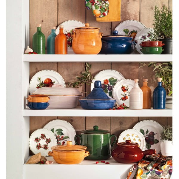 Olivieră turcoaz Maiolica – Brandani-image-1