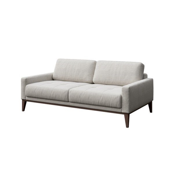 Canapea MESONICA Musso Tufted, gri deschis, 173 cm-image-2