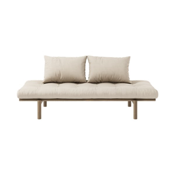 Canapea bej extensibilă 200 cm Pace - Karup Design