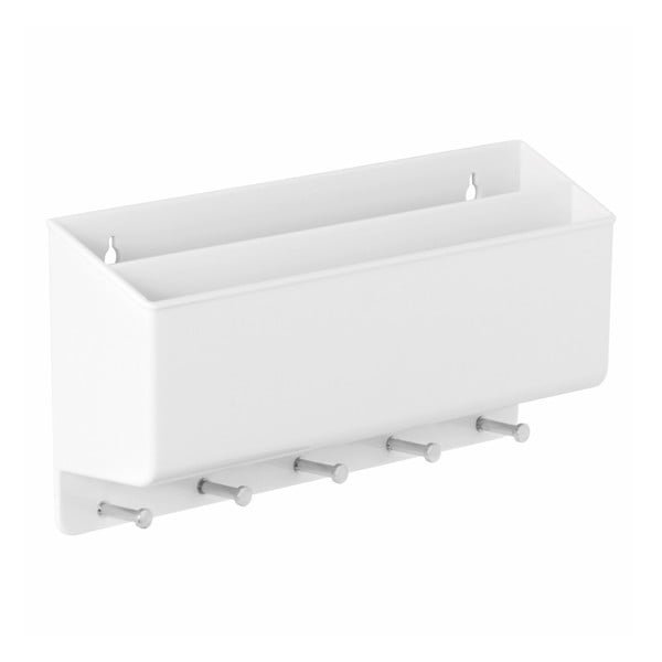Suport perete pentru hol iDesign Linus Twillo, alb-image-1
