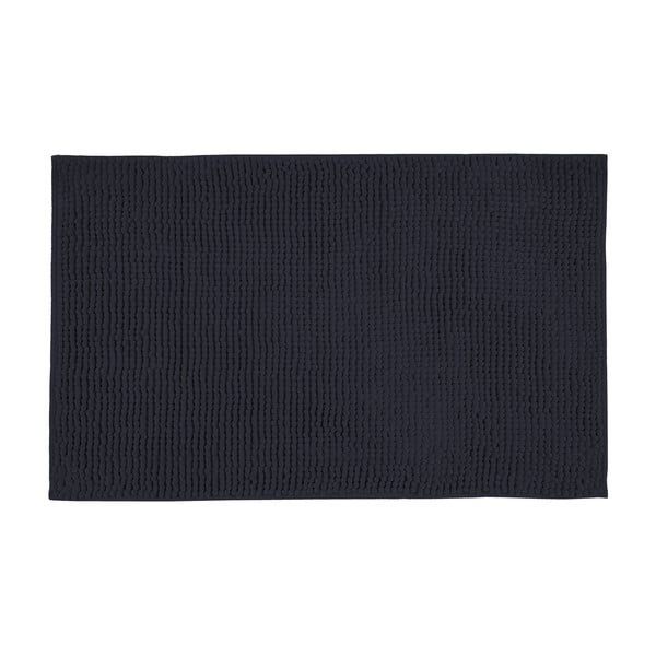 Covoraș de baie albastru închis din material textil 50x80 cm Chenille – Allstar