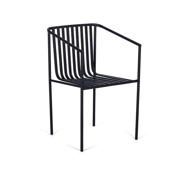 Set 2 scaune de grădină Bonami Selection Cecile, negru