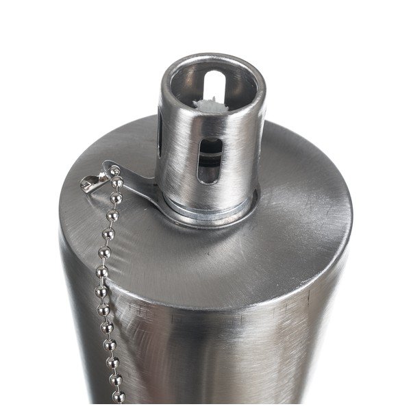Set torțe de grădină cu ulei din oțel inoxidabil 115 cm, 2 buc. – Happy Green-image-4