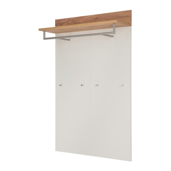 Panou de agățat diverse alb/în culoare naturală cu aspect de lemn de stejar Topix – Germania-image-2