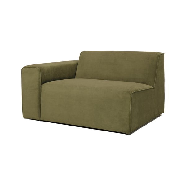 Modul pentru canapea verde   din catifea reiată  (partea stângă ) Sting - Scandic-image-2