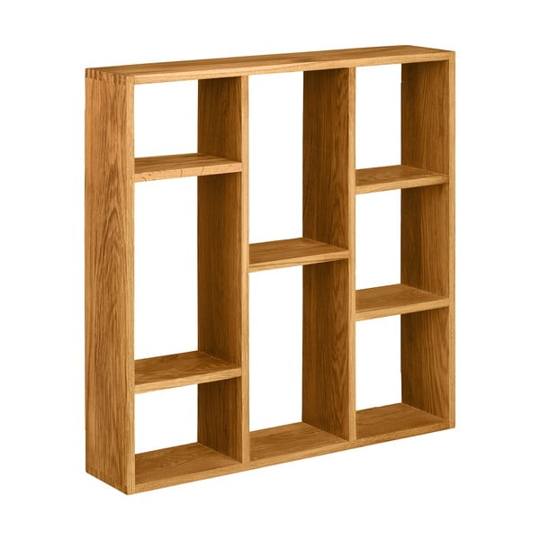 Raft în culoare naturală etajat din lemn de stejar 15 cm Townsville – House Nordic-image-2