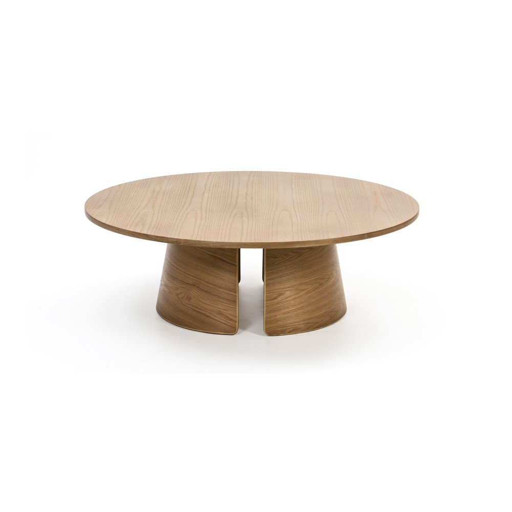 Măsuță de cafea Teulat Cep, ø 110 cm, natural