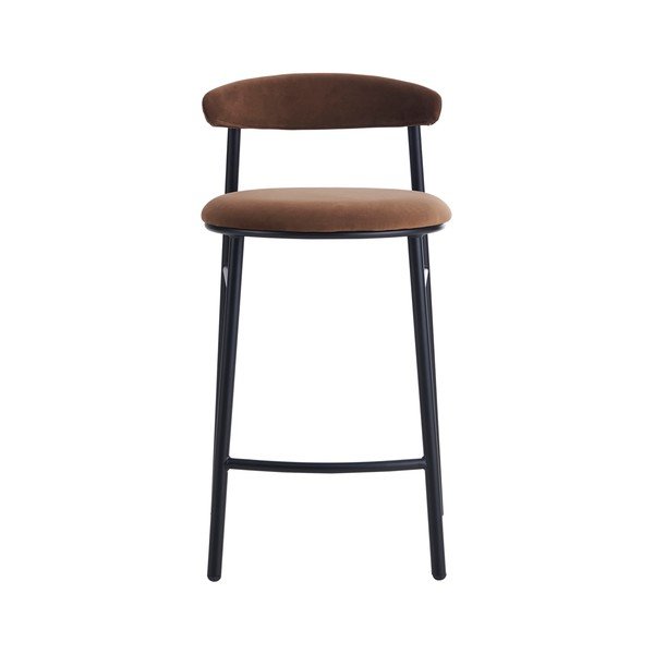 Scaun de bar maro din metal (înălțime șezut 66 cm) Doggi – Ellos Home-image-4