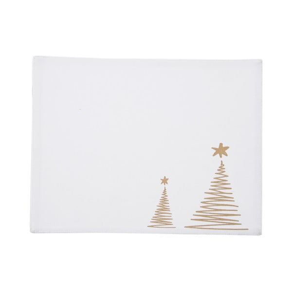 Suport pentru farfurii din bumbac 25x35 cm  cu model de Crăciun Stromek – Orion