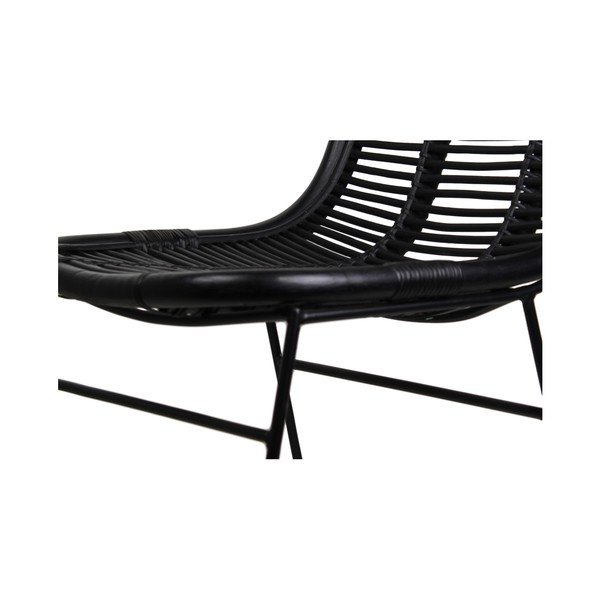 Scaun din ratan HSM collection, negru-image-2