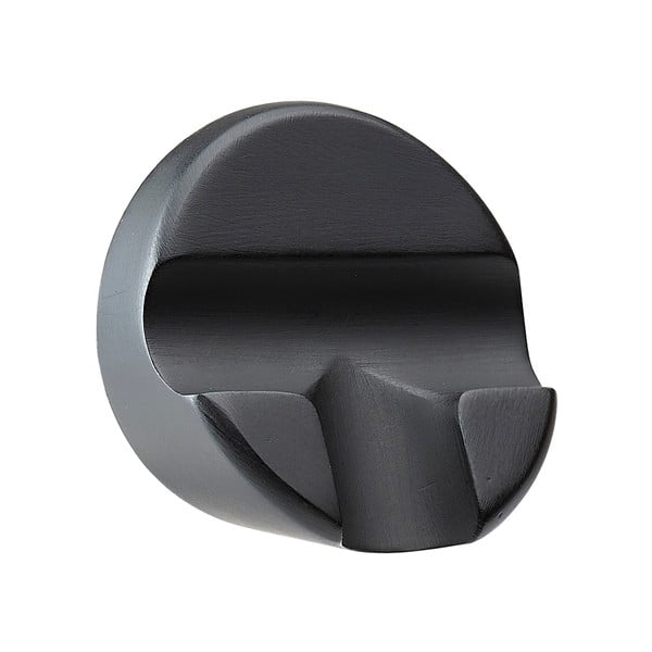 Ștergător cu suport pentru baie Zone, negru-image-1