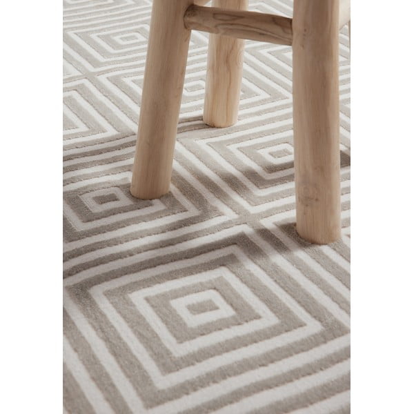 Covor gri 160x235 cm Perles Tourmaline – Elle Decoration-image-4