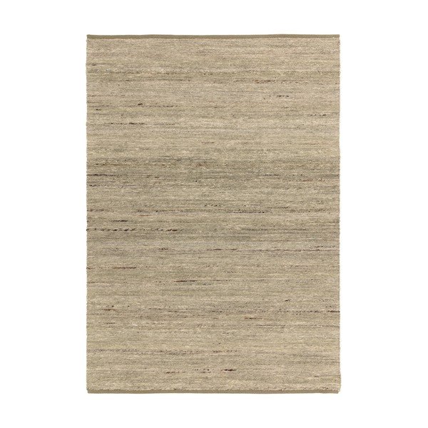 Covor kaki reversibil, țesut manual din amestesc de lână 120x170 cm Birkdale Pistachio – Asiatic Carpets