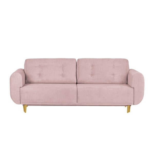 Canapea cu 2 locuri Helga Interiors Copenhague, roz deschis