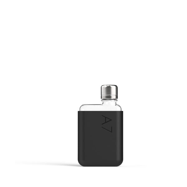 Husă din silicon pentru sticlă de buzunar Memobottle A7 Sleeve, negru-image-2