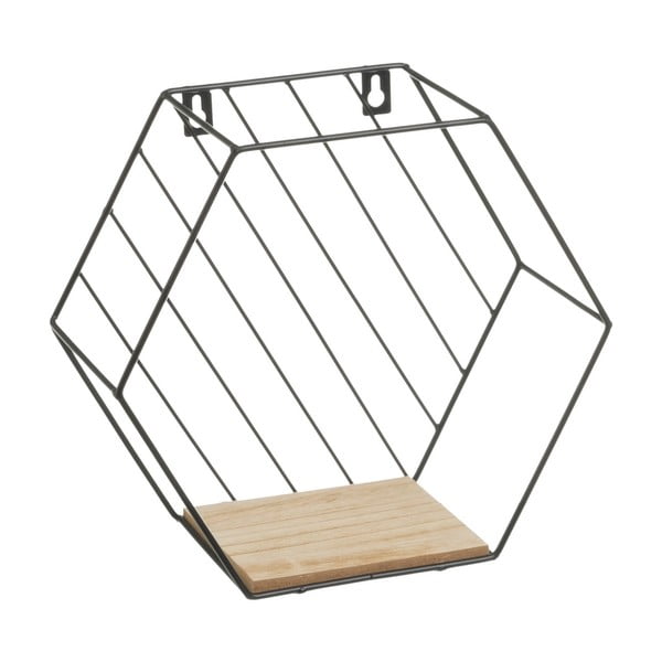 Rafturi negru-natural 3 buc. 31 cm – Casa Selección-image-1