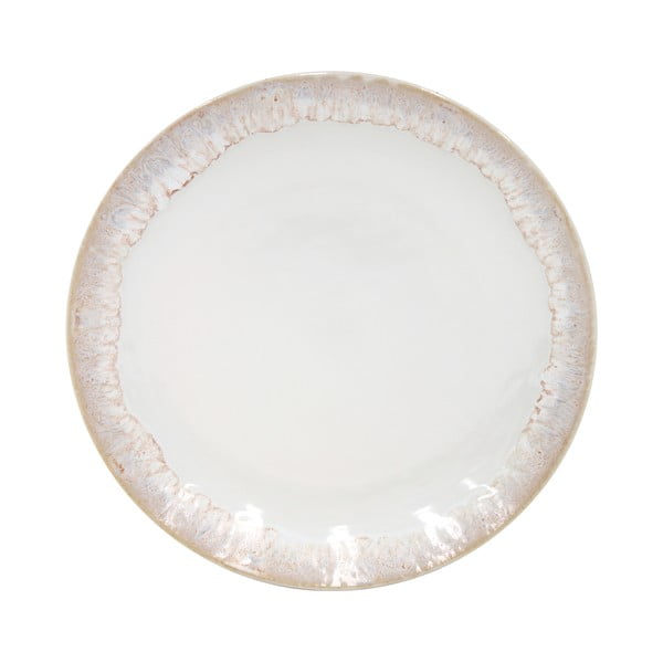 Farfurie desert din gresie ceramică Casafina Taormina, ⌀ 22 cm, alb