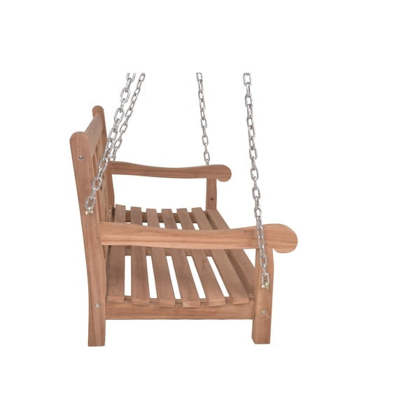 Balansoar de grădină în culoare naturală din lemn masiv Latoa – Garden Pleasure-image-2