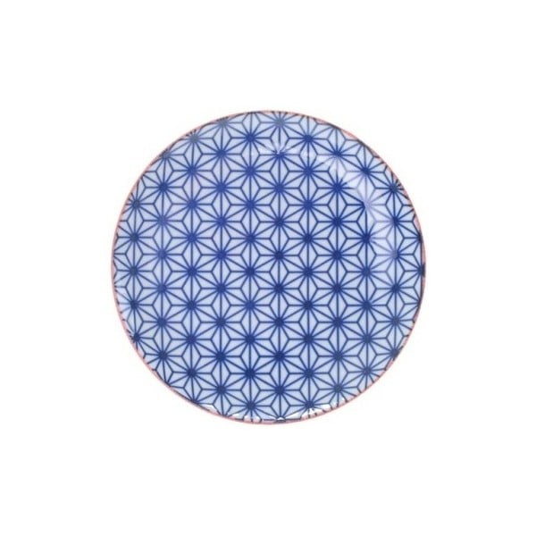 Farfurie din porțelan Tokyo Design Studio Star, ⌀ 16 cm, albastru