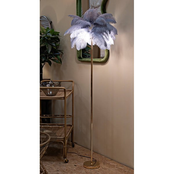 Lampadar gri/auriu (înălțime 160 cm) Palm – Mauro Ferretti-image-1