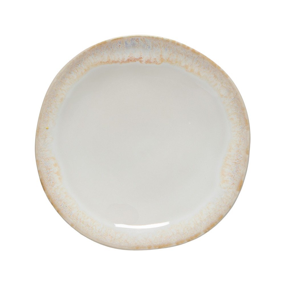 Farfurie albă pentru desert din gresie ø 13 cm Grespresso – Costa Nova