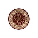 Covor roșu rotund 133x133 cm Sherbone – Flair Rugs