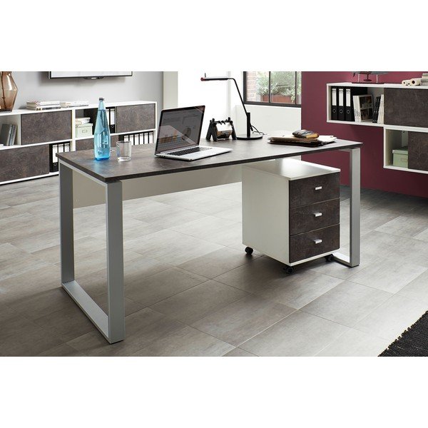 Dulap alb/gri 40x57 cm Altino – Germania-image-1