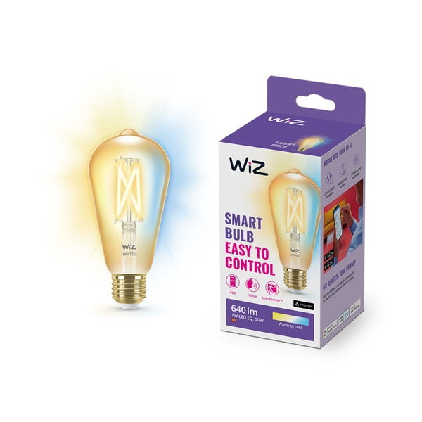 Bec smart cu filament E27, 7 W – WiZ-image-2