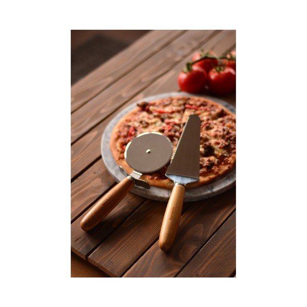 Set tăietor și paletă servire pizza Bambum Maya-image-3