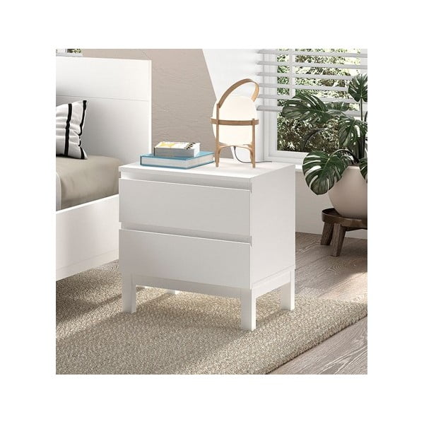 Noptieră de copii albă Eva – Vipack-image-1