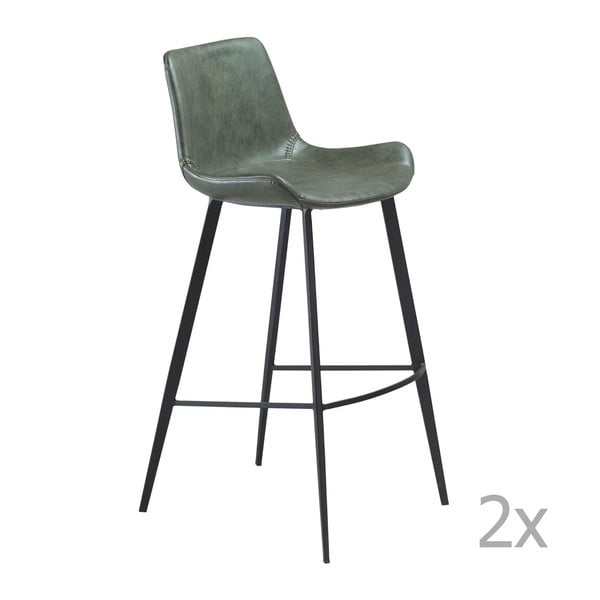 Set 2 scaune bar DAN-FORM Hype, verde
