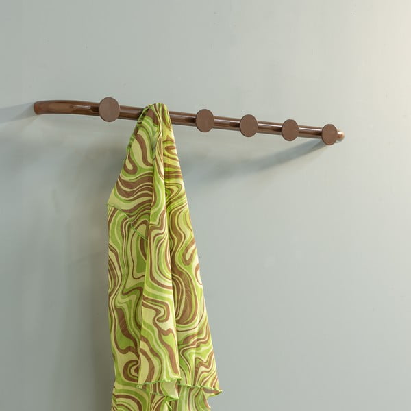 Cuier de perete maro închis din metal 75 cm Retro – Spinder Design-image-4