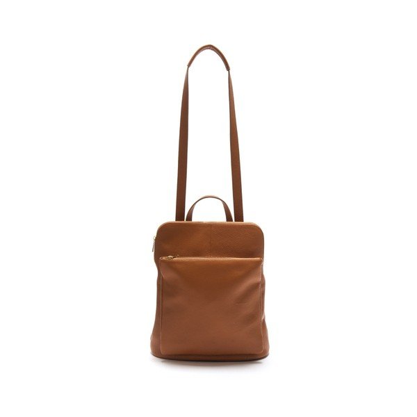 Rucsac din piele Isabella Rhea Iris, maro-image-3