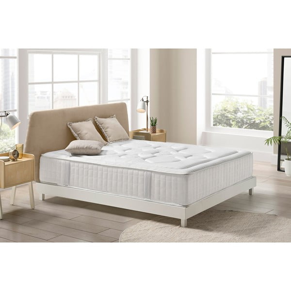 Saltea fermă/mediu-fermă din spumă 200x200 cm Tempus Premier – Moonia-image-1