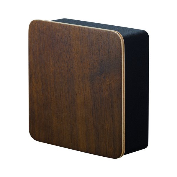 Dulap pentru chei cu ușă din placaj Yamazaki Rin, negru-image-2