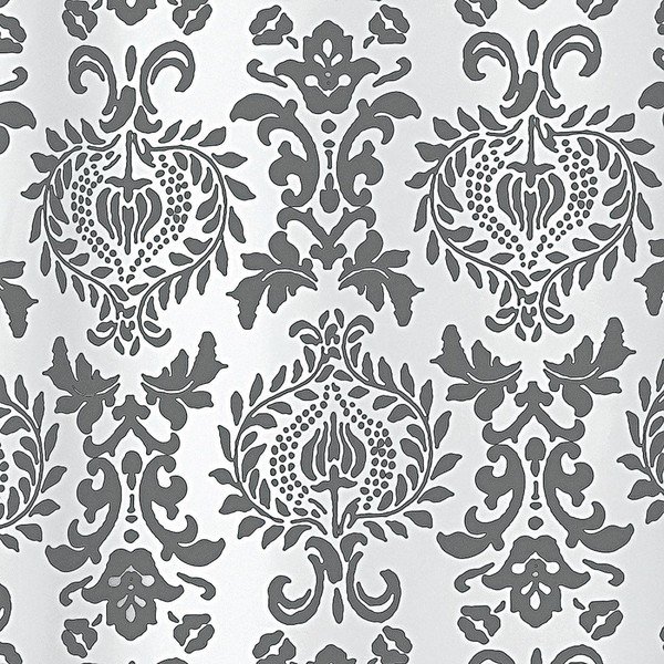 Perdea duș InterDesign Damask, 180 x 200 cm-image-2