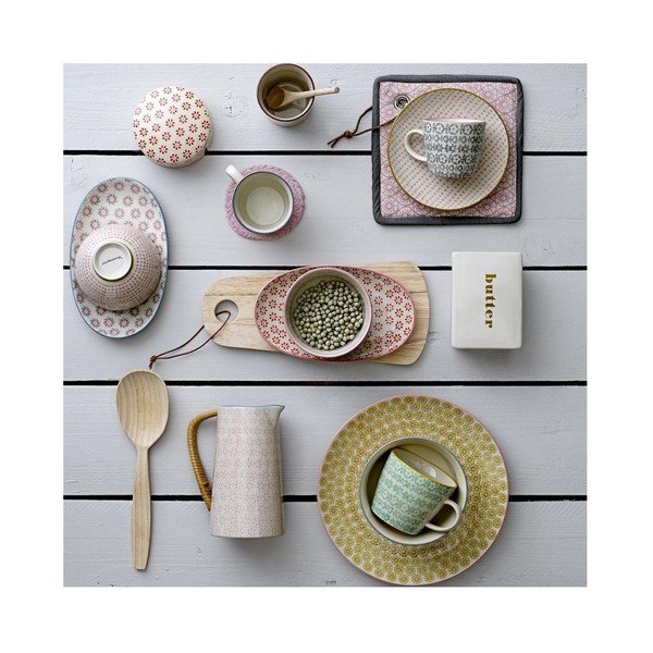 Set 4 căni din ceramică Bloomingville Carla-image-1