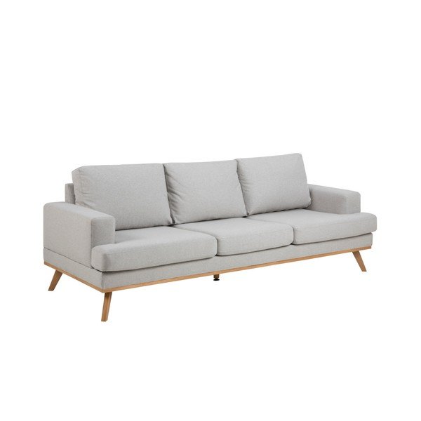 Canapea Actona Norwich, gri deschis, 231 cm-image-2