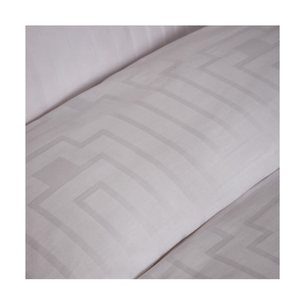 Lenjerie de pat de o persoană din bumbac satinat alb 135x200 cm - Bianca-image-3