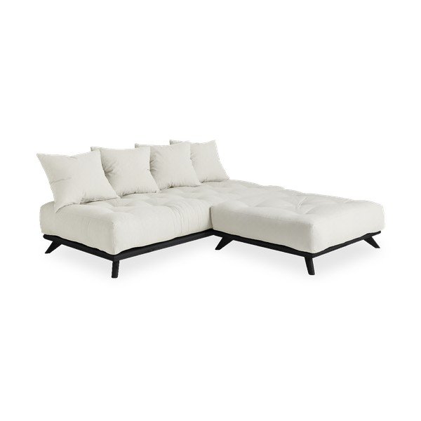 Canapea Karup Design Senza Black/Natural, bej-image-3