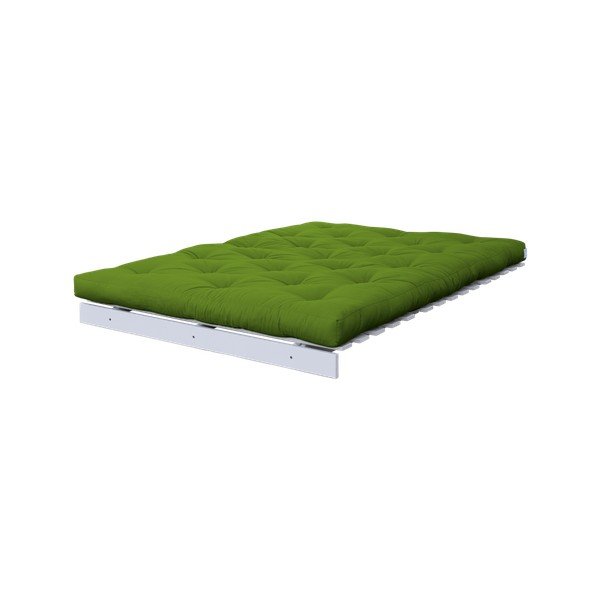 Canapea extensibilă Karup Roots White/Lime-image-3
