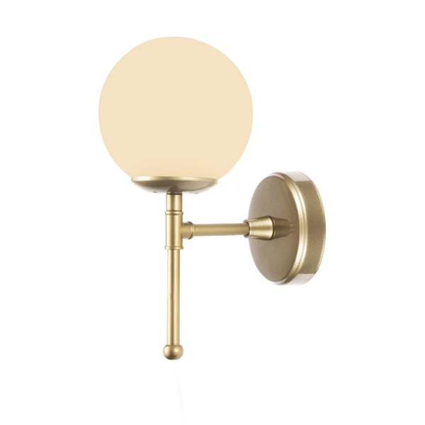 Aplică de perete Squid Lighting Kruva, înălțime 35 cm, auriu