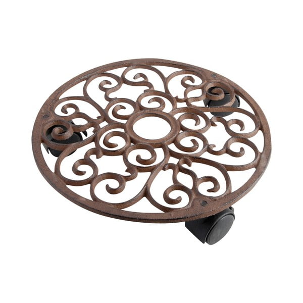 Bază mobilă pentru ghiveci din metal ø 29 cm – Esschert Design-image-3