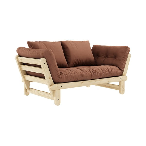 Canapea variabilă Karup Design Beat Natural Clear/Clay Brown-image-3