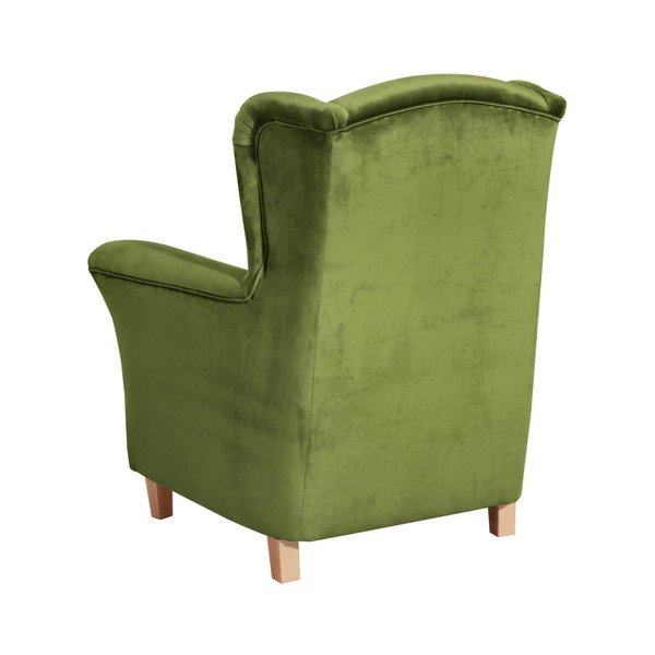 Fotoliu Max Winzer Agnetha Suede, verde-image-1