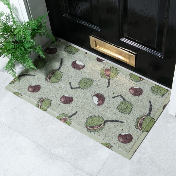 Covoraș de intrare 40x70 cm Chestnuts x Two Little Sprouts – Artsy Doormats-image-1